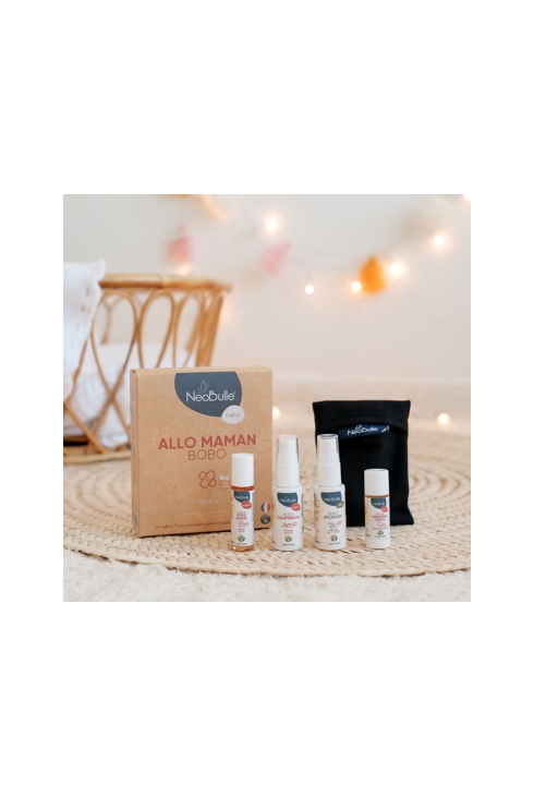 Coffret soins essentiels des petits Allô Maman Bobo, Néobulle