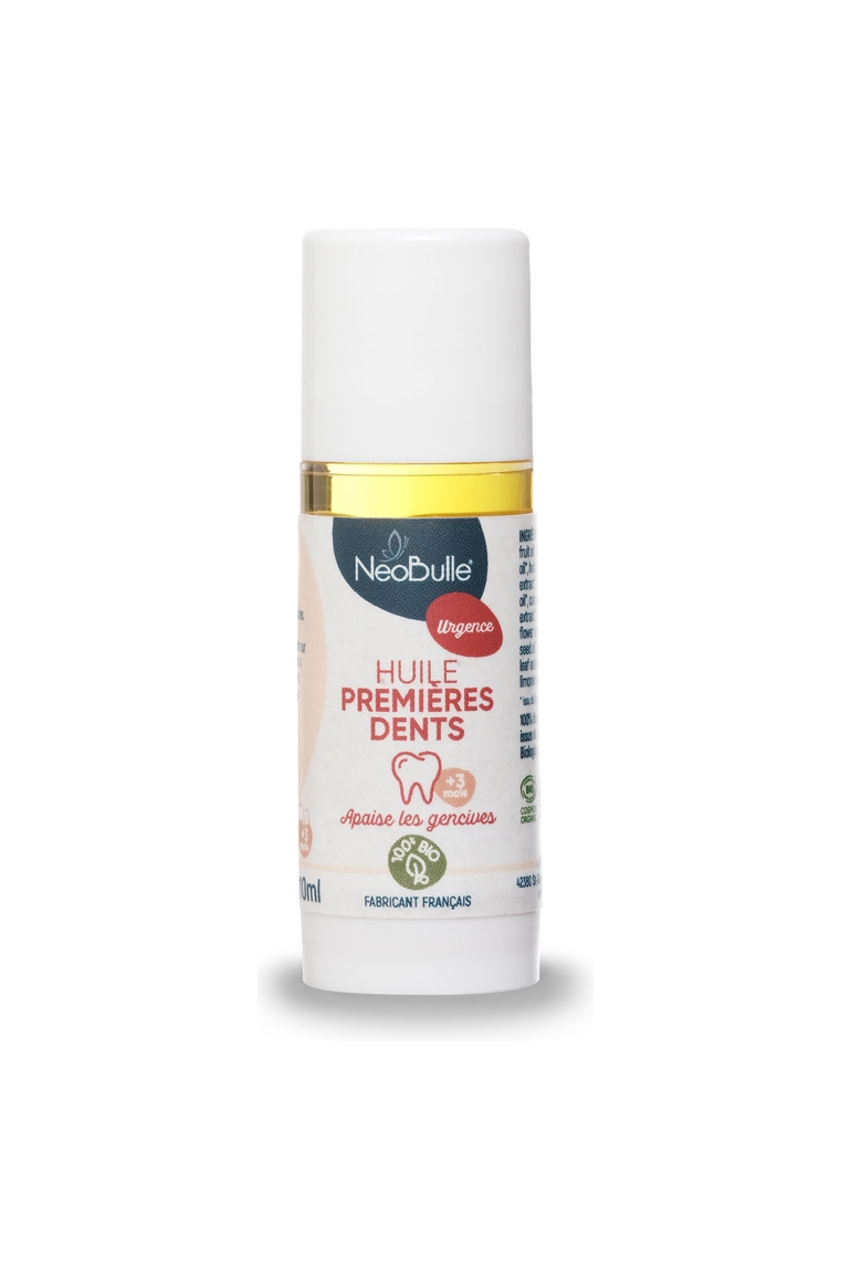 Huile 10ml premières dents apaise les gencives, Néobulle 1