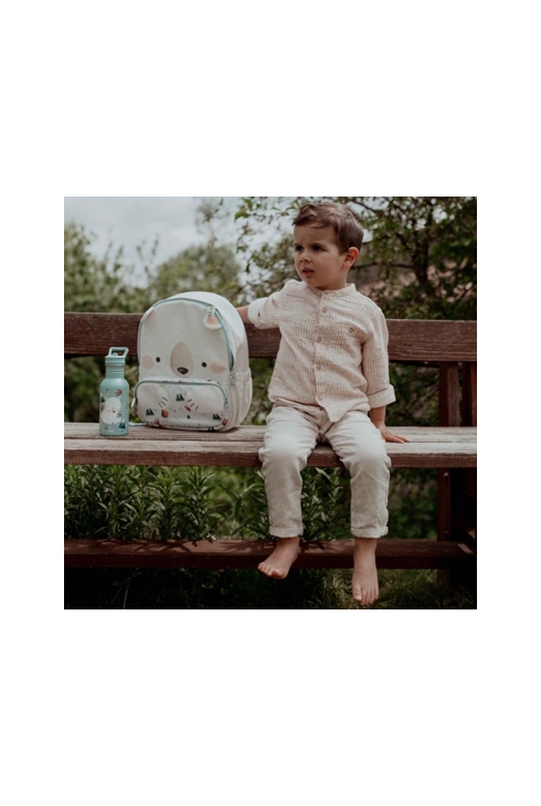 Gourde pour enfant en inox isotherme 350 ml animaux, Sassi Junior