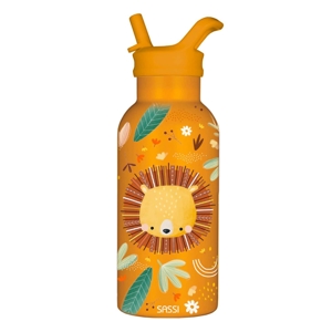 Gourde pour enfant en inox isotherme 350 ml  animaux, Sassi Junior 1