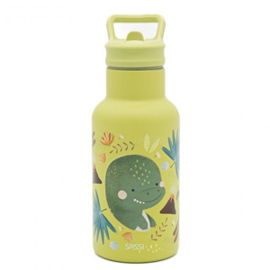 Gourde pour enfant en inox isotherme 350 ml  animaux, Sassi Junior 1