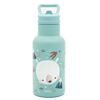 Gourde pour enfant en inox isotherme 350 ml  animaux, Sassi Junior