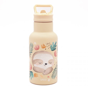 Gourde pour enfant en inox isotherme 350 ml  animaux, Sassi Junior 1