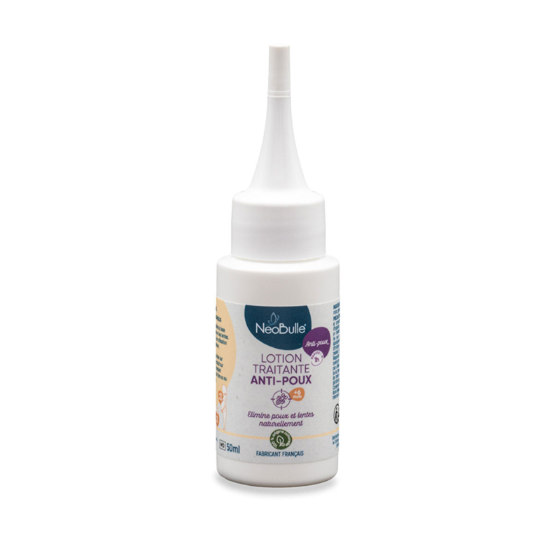 Lotion traitante anti-poux naturelle 50ml, Néobulle -