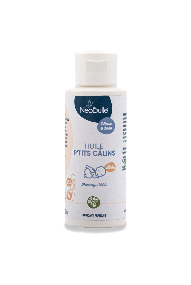 Huile de massage 100ml neutre P'tits Câlins, Néobulle 1