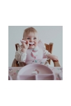Assiette compartimentée en silicone avec ventouse  animaux, Sassi Junior 4