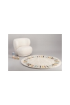 Tapis enfant rond tout doux ARPEGE 4