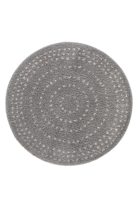 AFKliving - Tapis rond doux et épais BAMBARA -