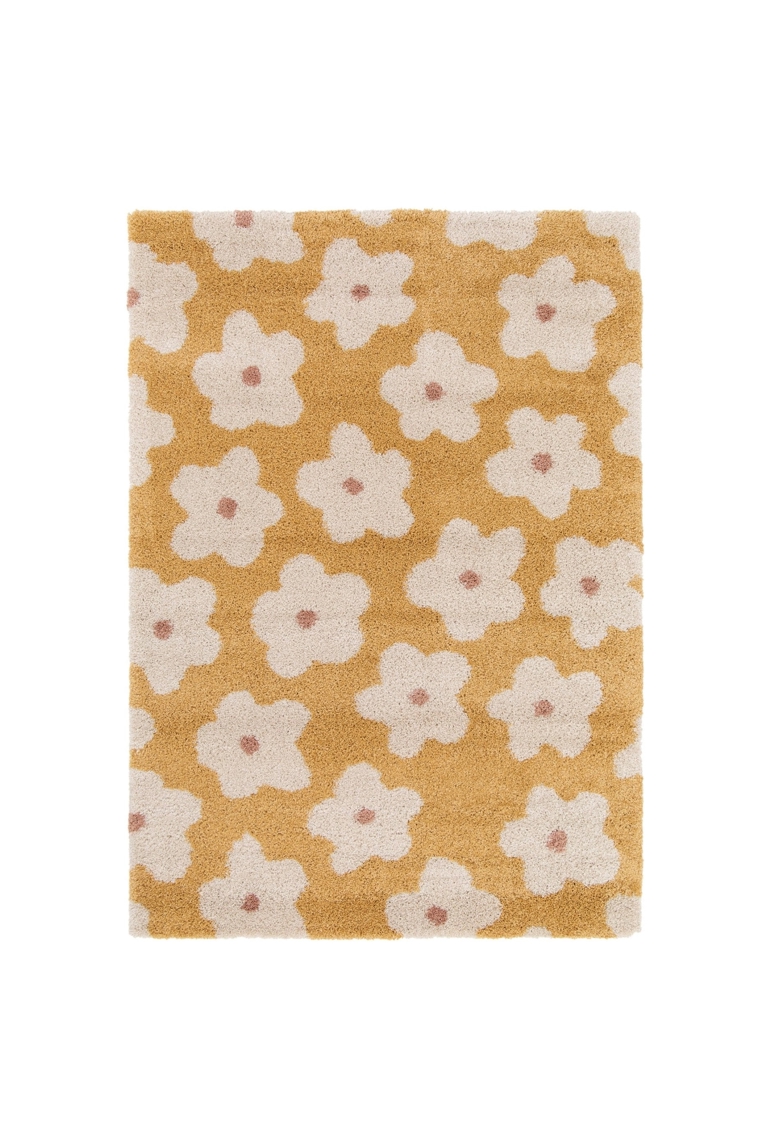 Tapis enfant épais et confortable FLEURS 1