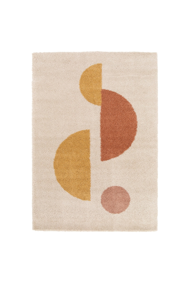 Tapis shaggy épais et confortable MOON 1