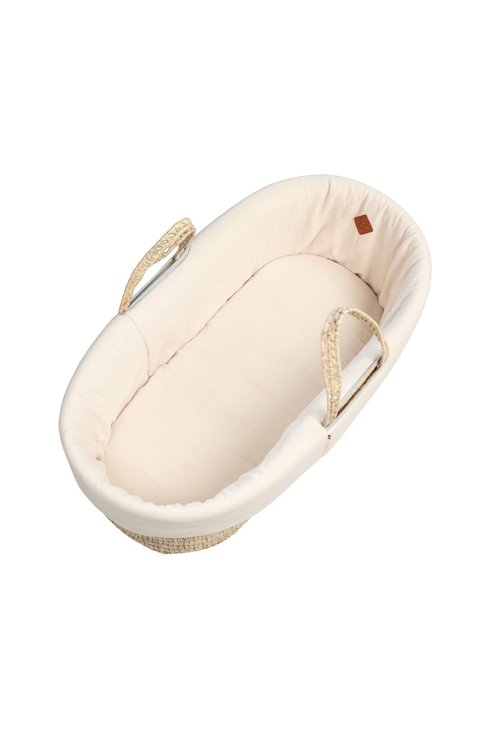 Habillage de couffin en gaze de coton  jeanne, Sevira Kids 1