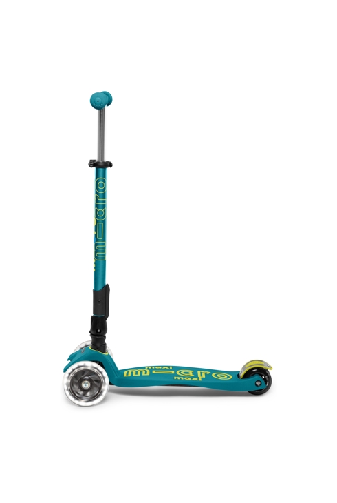enfant maxi deluxe pliable bleu pétrole led, micro