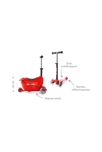Trottinette évolutive mini 2go deluxe rose, Micro 3