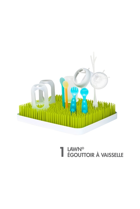 Grand égouttoir pour plan de travail vert printemps LAWN®, Boon