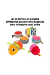 Doudou Camille la chenille, Lamaze 4