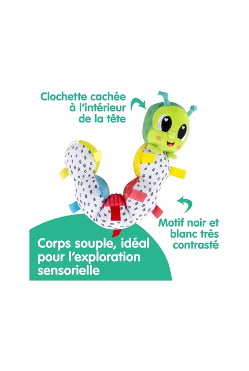 Doudou la Chenille articulée, Lamaze