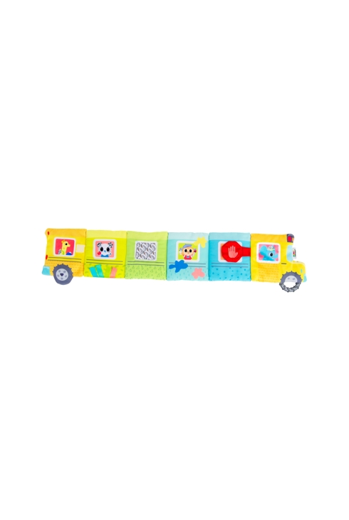 Jouet en tissu Bus accordéon, Lamaze