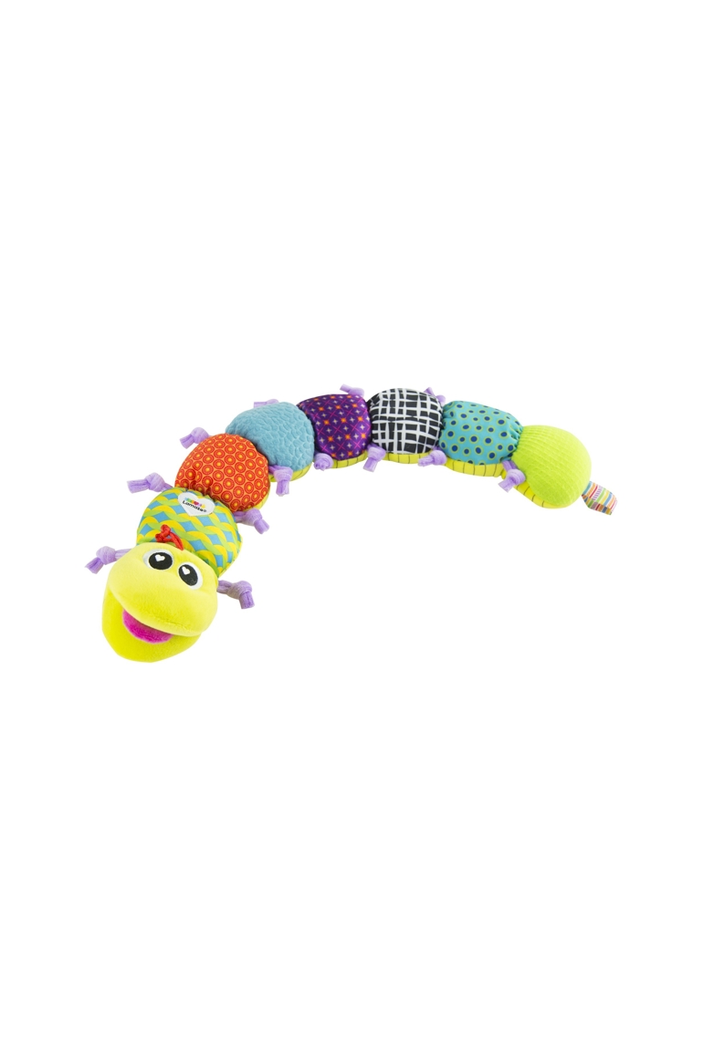 Jouet d'éveil musical Chenille matières douces, Lamaze 1