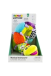 Jouet d'éveil musical Chenille matières douces, Lamaze 2