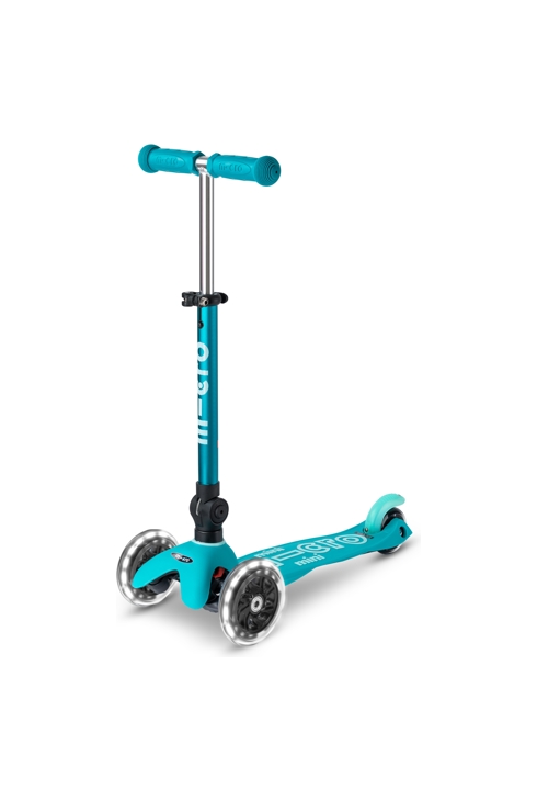3 roues mini deluxe aqua pliable led, micro