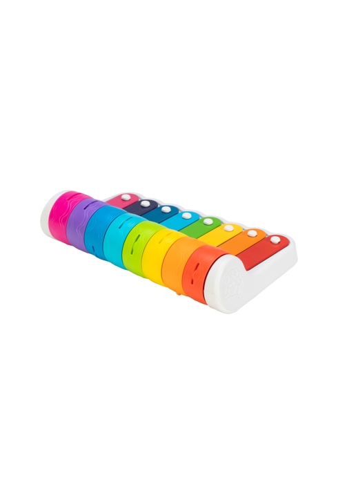 Jouets d'éveil Le xylo à rouleaux Rock & Roller Piano, Fat Brain Toys