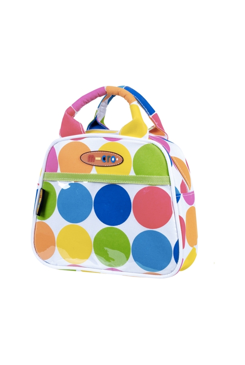 sac à main pois fluo, micro 1