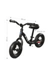 balance bike noir, micro 2