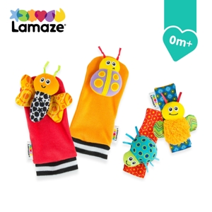 Doudou coffret Hochets pour poignets et pieds, Lamaze 1