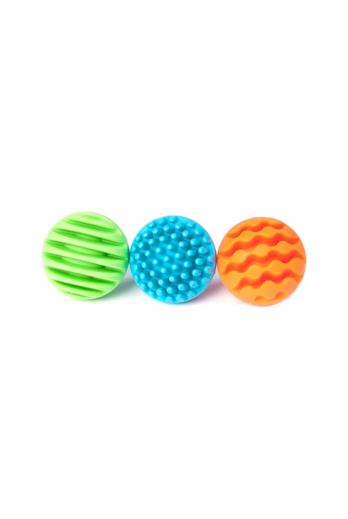 Jouets d'évéil Sensory Rollers 3 balles sensorielles, Fat Brain Toys