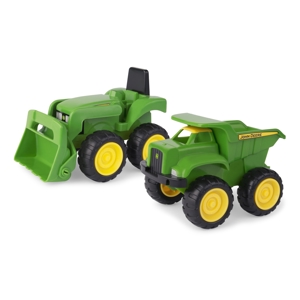 Tracteur John Deere et Camion Benne, Tomy 1