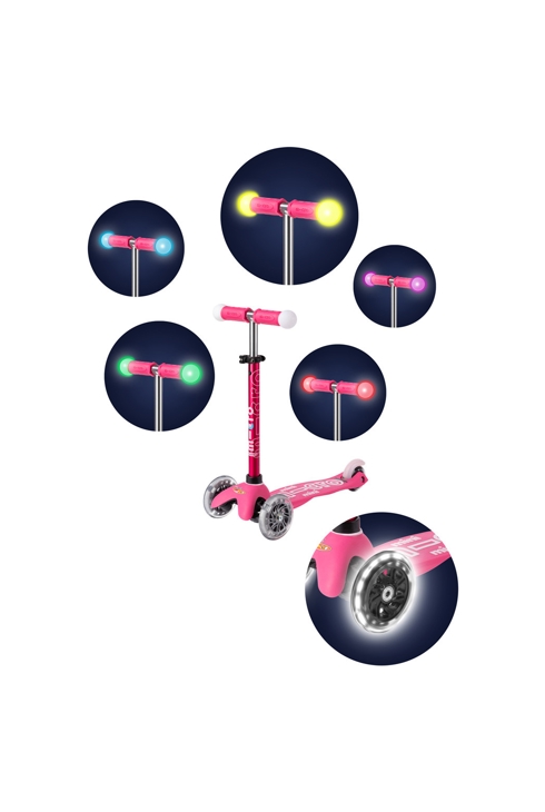 3 roues mini deluxe magic rose, micro