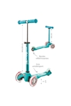 3 roues mini  deluxe bleu marine led, micro 2