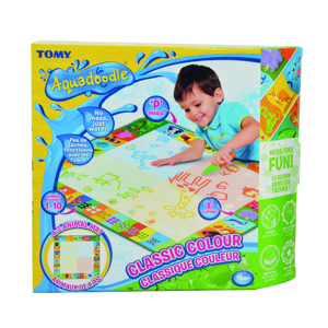 Tapis à dessin  Aquadoodle Classique 4 couleurs, Tomy 1