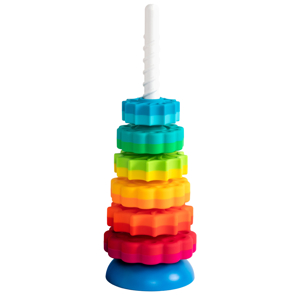 Jouets d'éveils SpinAgain la tour d'engrenages sans fin, Fat Brain Toys 1