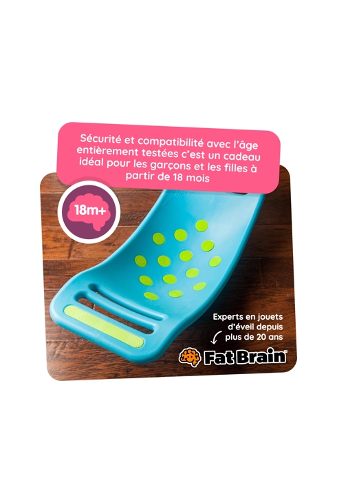 Balançoire Teeter Rocker bleu, Fat Brain Toys