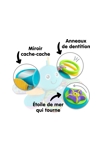 Peluche pieuvre en tissu multi-activités, Lamaze 4
