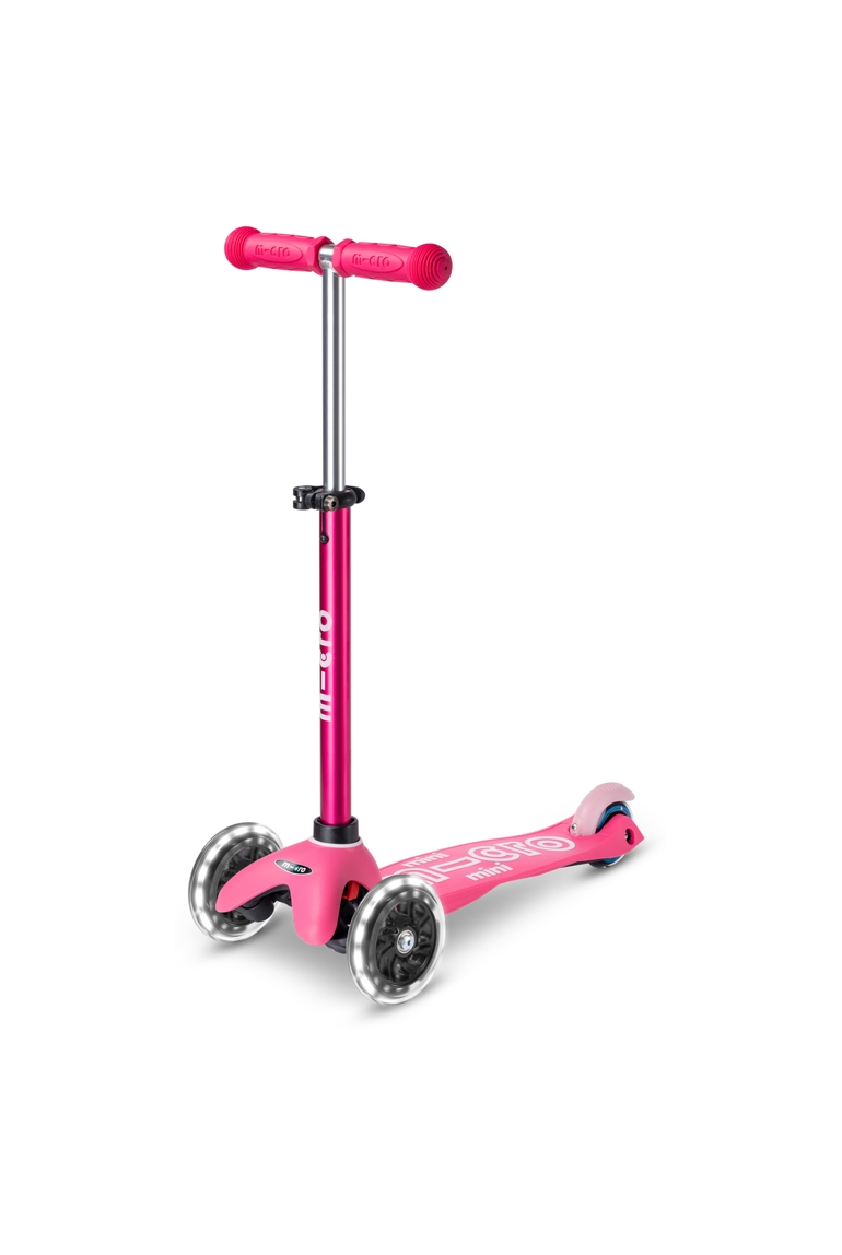 3 roues mini  deluxe rose led, micro 1