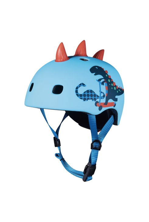 Casque Dinosaure 3D, M (tour de tête de 52 à 56 cm), micro