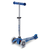 Trottinette enfant mini  deluxe glitter bleu led, Micro