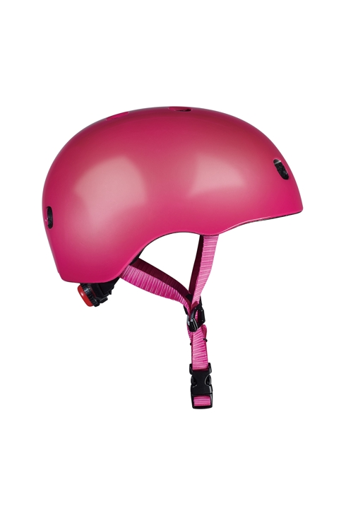 Casque Rose brillant, M (tour de tête de 52 à 56 cm), micro