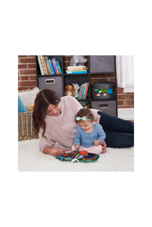 Livre en tissu mon livre coccinelle, Lamaze