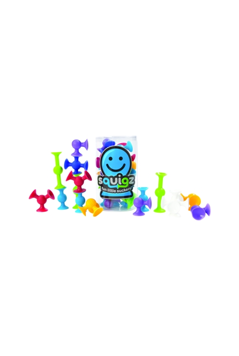 Jouets d'évéil Squigz Starter 22 p'tites ventouses, Fat Brain Toys Tomy