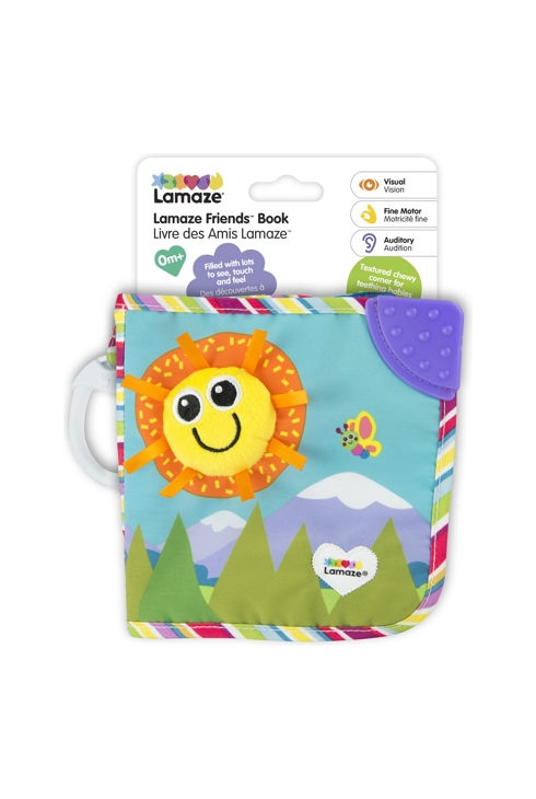 Livre en tissu Mes Amis, Lamaze