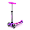 Trottinette enfant mini  deluxe glow rose led, Micro