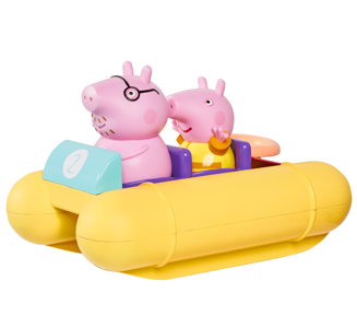 Jeux de bain mon pédalo à tirer Peppa Pig, Tomy 1