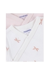 Set de 2 Bodies Popsie en coton, écru/rose clair, Noukie's 3