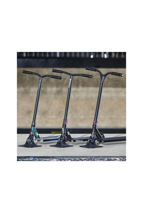 Trottinette freestyle chilli reaper noir, Micro