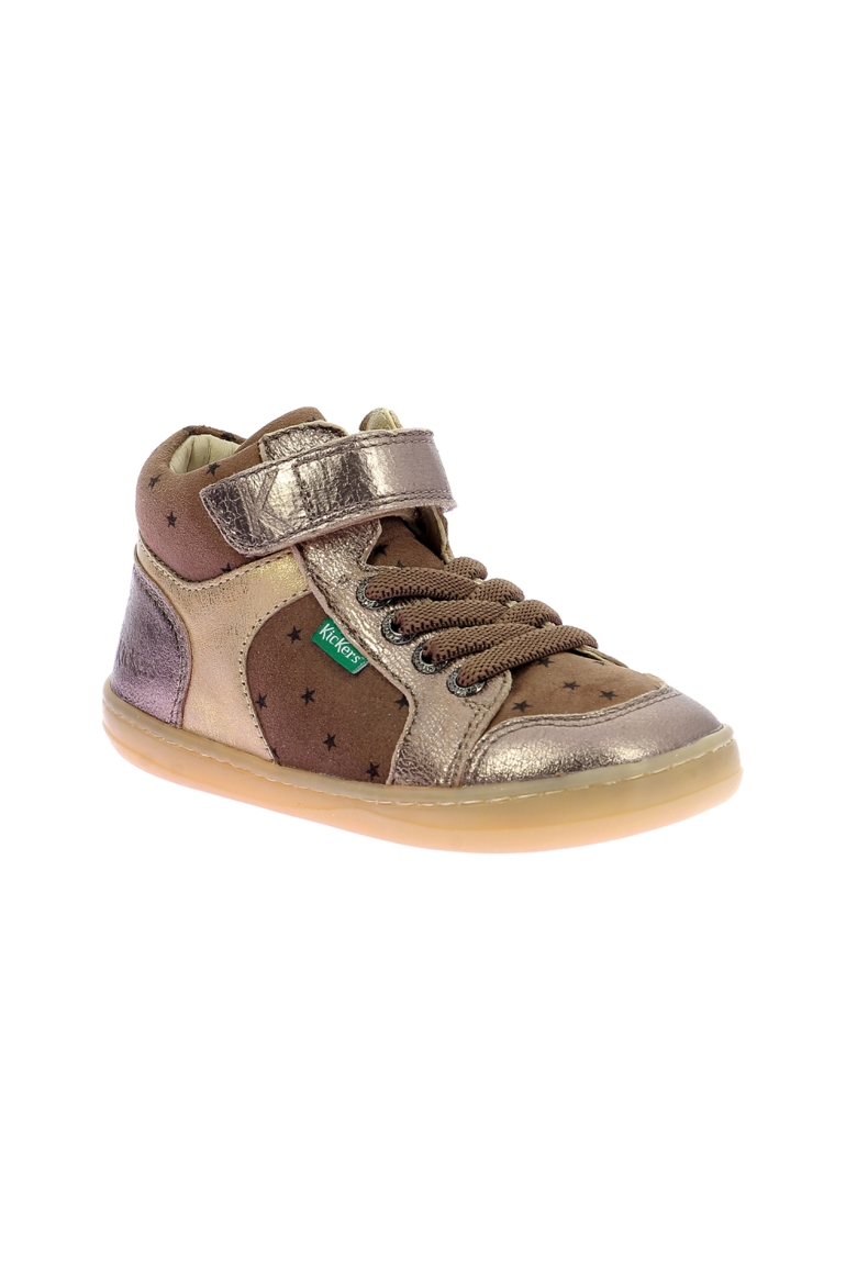 Sneakers hautes cuir Kickbaryl, Kickers 1