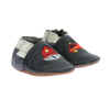 Chaussons cuir Badge Fire, Robeez