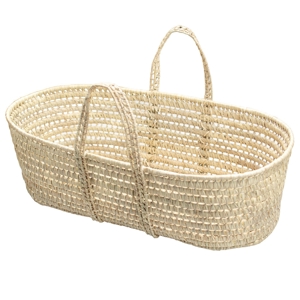 Couffin panier moise en fibres naturelles, Sevira Kids 1